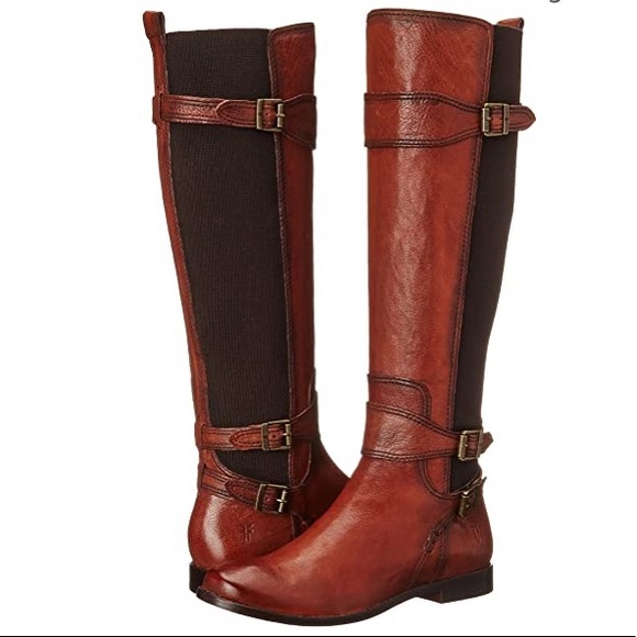 Frye Shoes - Frye Women’s Anna Gore Tall Buffalo Leather Boot